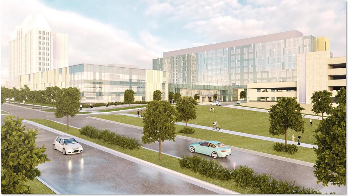 SSM reveals first look at new SLU Hospital - St. Louis Business Journal
