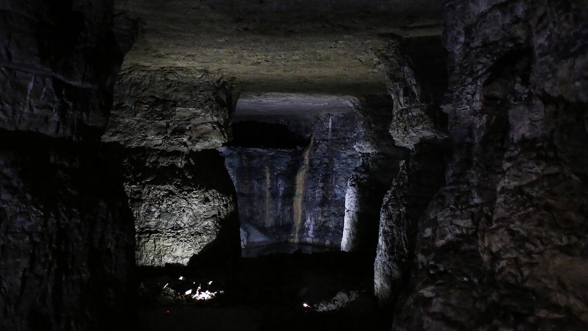 Reporters try the Louisville Mega Cavern zipline tour Louisville