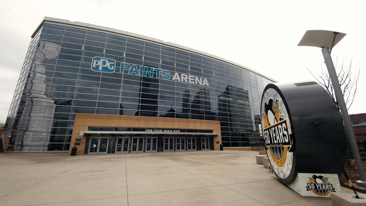 Pittsburgh Penguins ppg paints arena vector security House rules before  game 