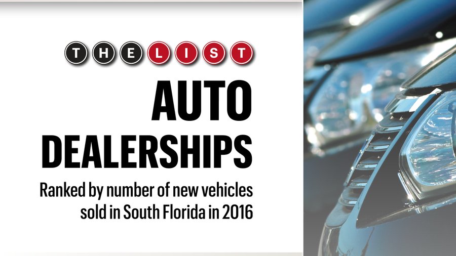 The List Auto Dealerships South Florida Business Journal