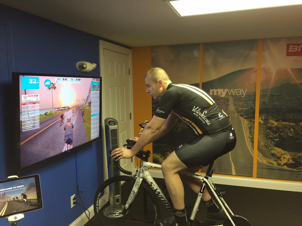 Virtual Velo Cycle Training opened by former pro cyclist in New Albany
