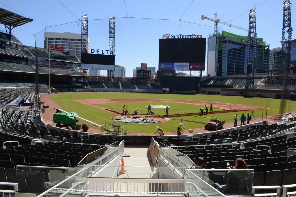 You can live or work at SunTrust Park, thanks to the Battery