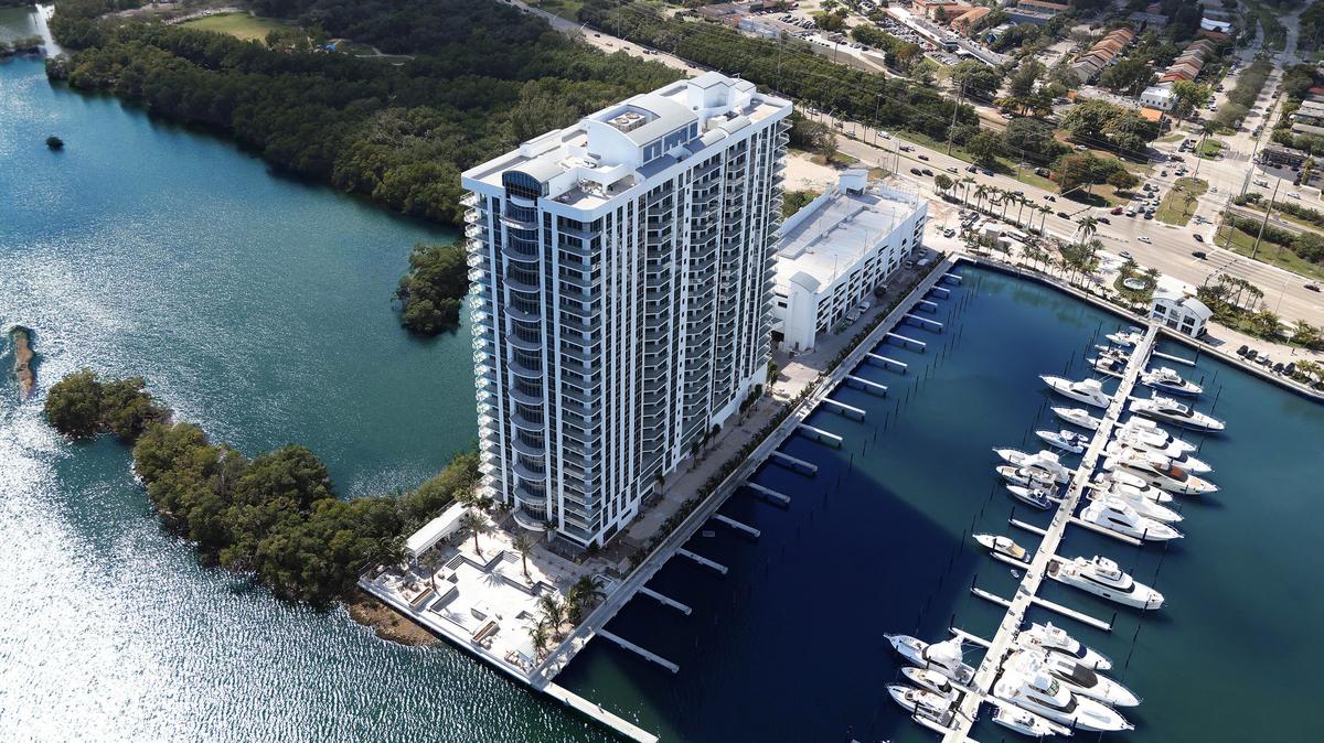Marina Palms Yacht Club & Residences in North Miami Beach opens south