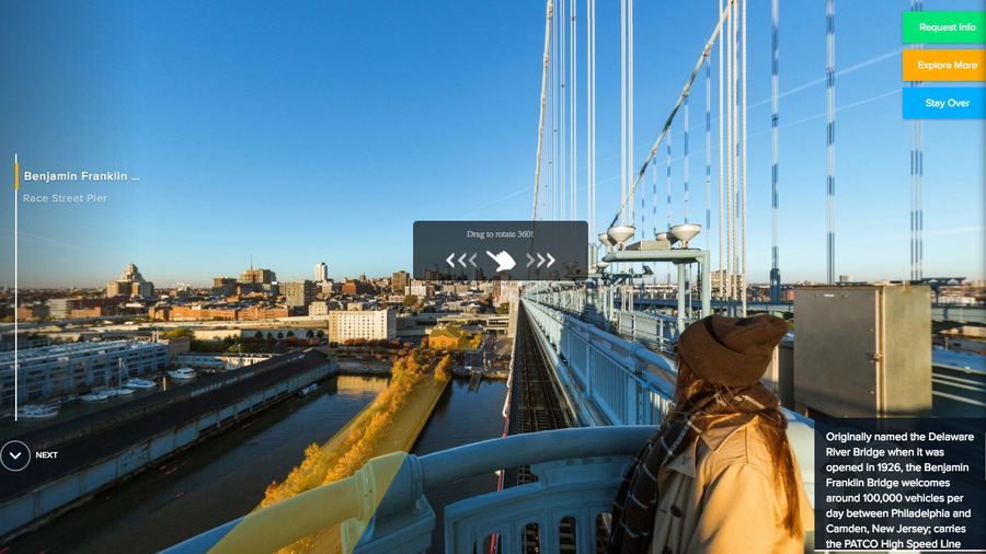 Visit Philadelphia launches virtual reality "experience" Philadelphia