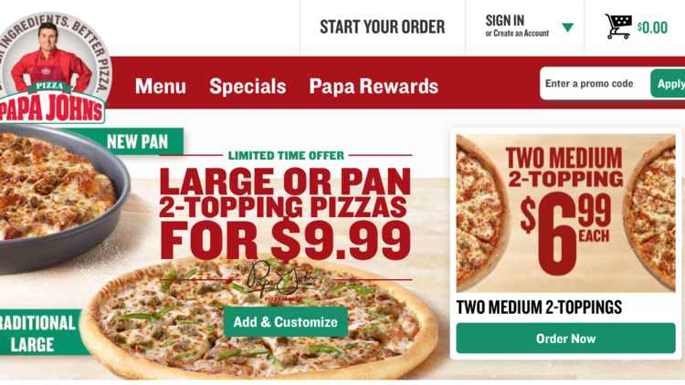 Papa John's adds Papa Track to allow customers to track orders