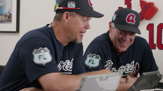 Atlanta Braves in race row after reinstating politically incorrect 'screaming  Indian' logo on their warmup baseball caps