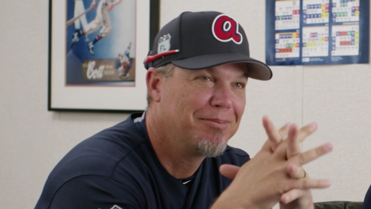 Chipper Jones talks Tomahawk Chop, 2020 season, broadcasting from home, -  Atlanta Business Chronicle