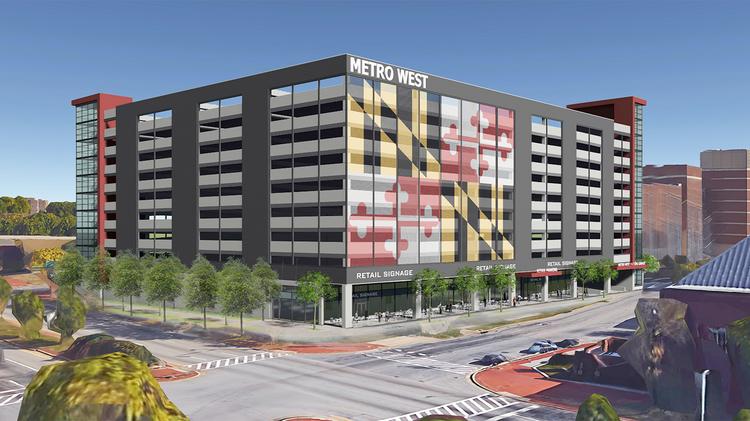 A design for a 2,200-car parking garage at Metro West was rejected by UDARP Thursday.