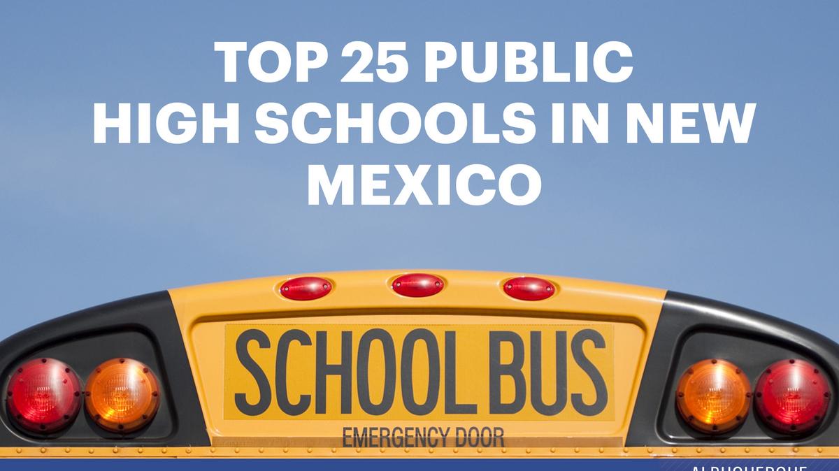 The top 25 public high schools in New Mexico according to