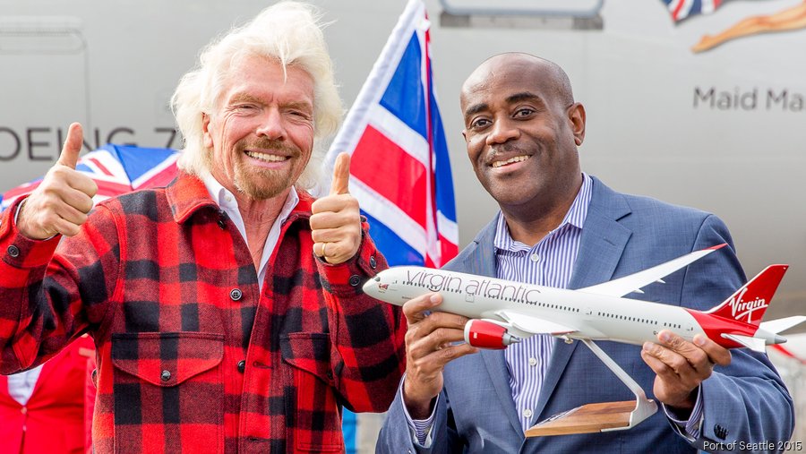 Richard Branson Reacts to Alaska Airlines' Decision to Retire Virgin  America Brand