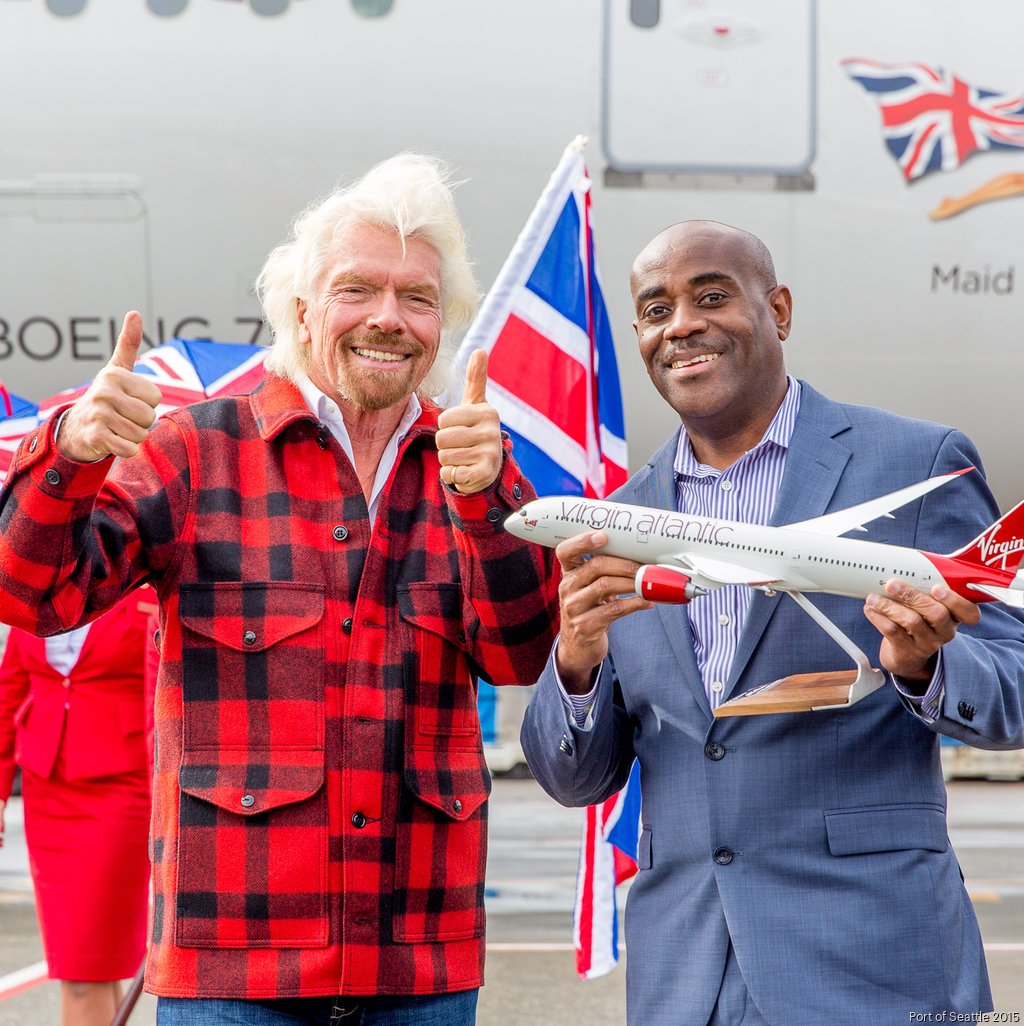 Richard Branson: Alaska Airlines will pay for the Virgin brand until 2040 —  even if they don't use it - Puget Sound Business Journal