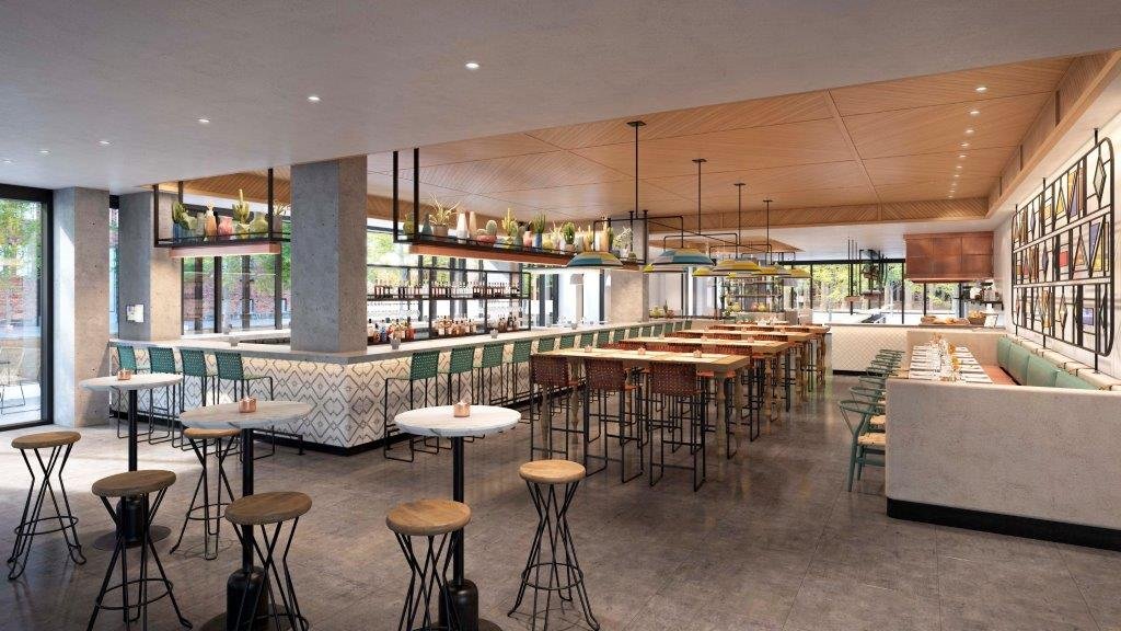 Downtown Denver development debuts with the openings of a restaurant