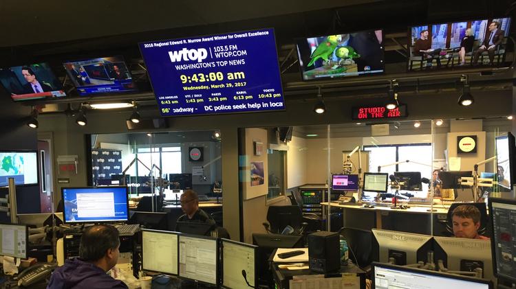 Specialist Nacht beginnen WTOP selling everything in its D.C. studio ahead of move - Washington  Business Journal
