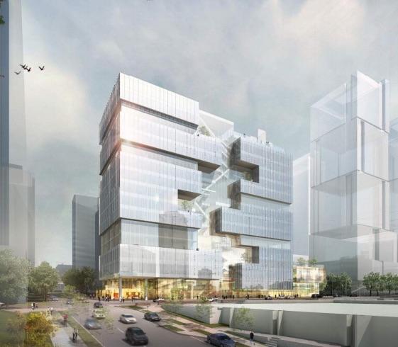 First glimpse: Amazon's 'urban treehouse' office building design 