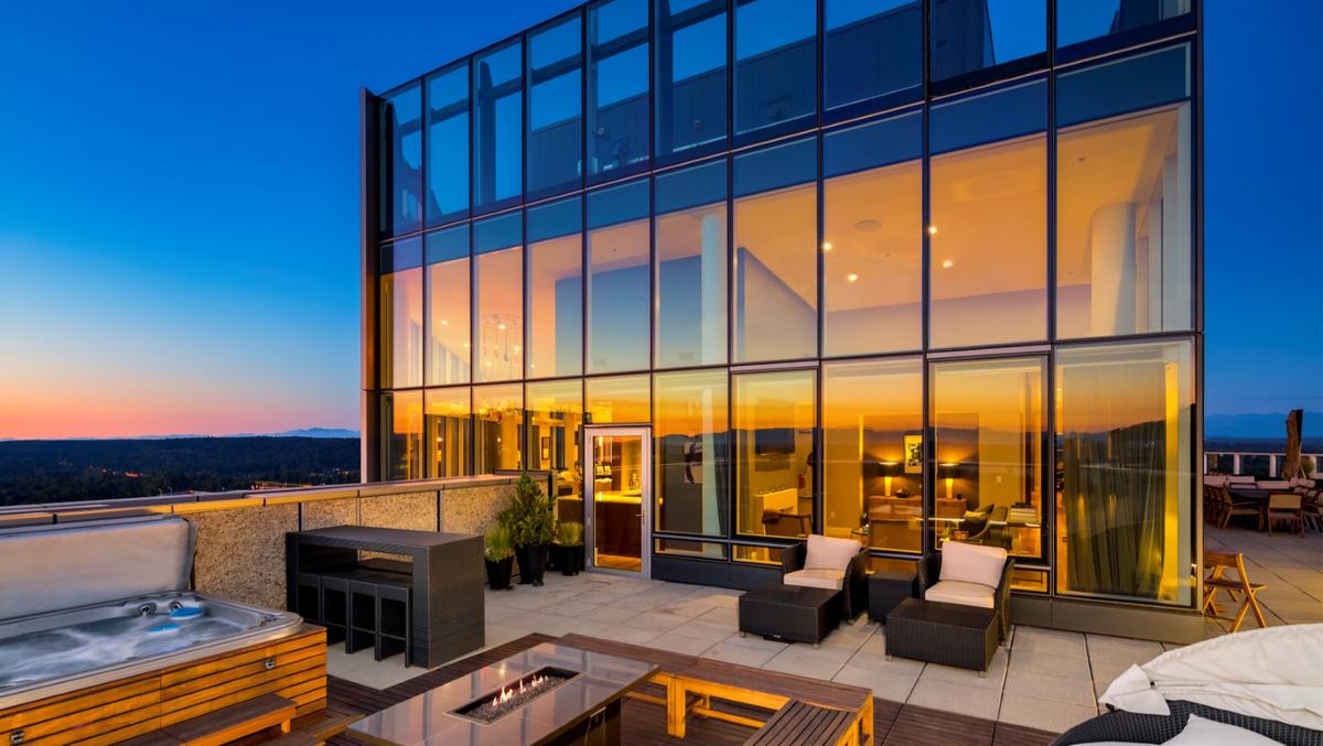 Bellevue Towers penthouse sells for 12 million to buyer of 27 million Medina estate (Photos