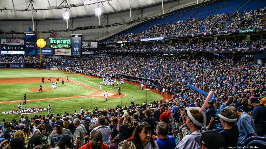 Tropicana Field (1990)  Football stadiums, Tampa bay rays, American sports