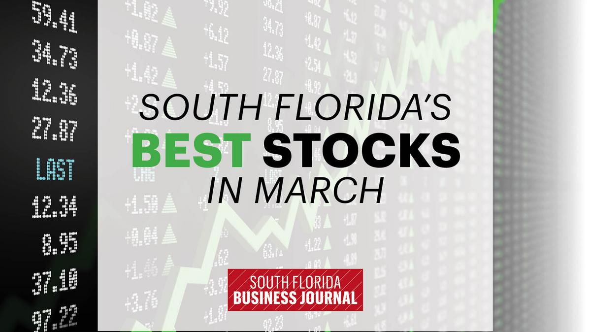 These are the South Florida stocks that posted the most (and least