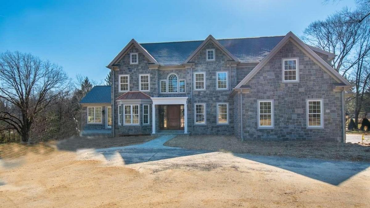 Contemporary Home of the Week Brandnew mansion in Bryn Mawr