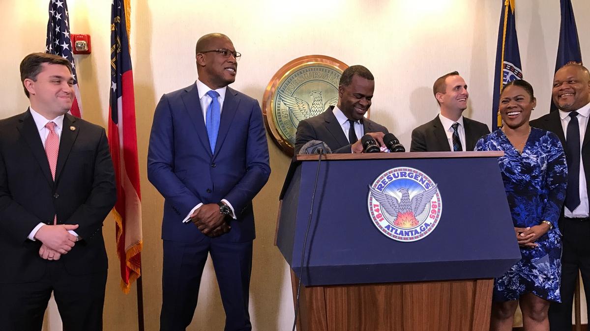 Mayor City of Atlanta now has 175 million in reserves Atlanta