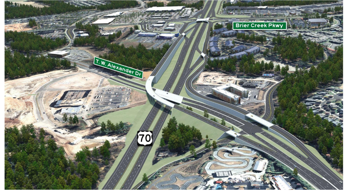 NCDOT Proposes 2 Interchanges For U S 70 Corridor Triangle Business 