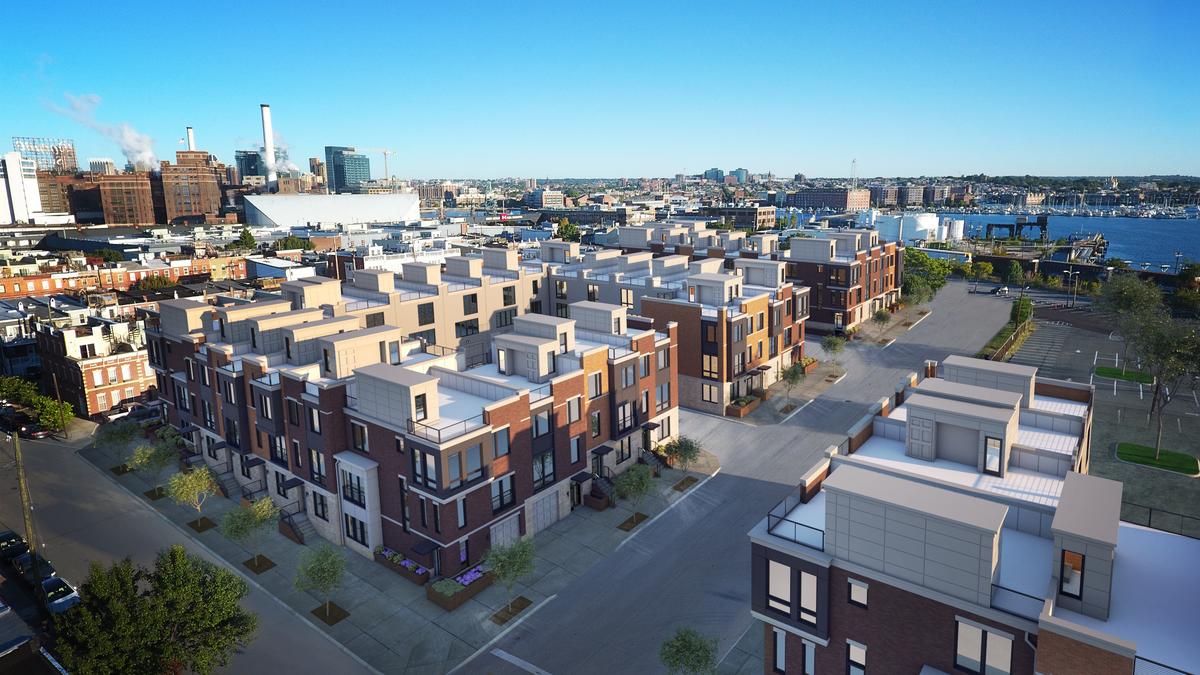 Scott Plank, Bozzuto townhome project being 'built for the future' of Locust Point Baltimore