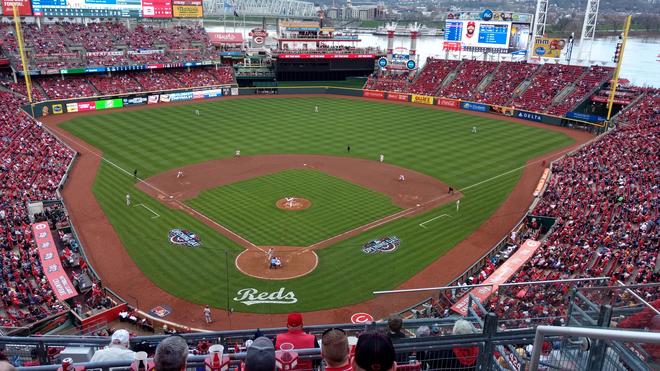 Here are the best places to catch home runs at Great American Ball Park -  Cincinnati Business Courier