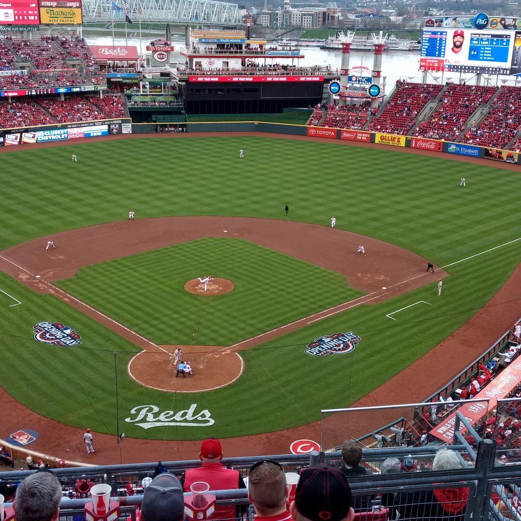 Catching RARE BASEBALLS at Great American Ball Park 