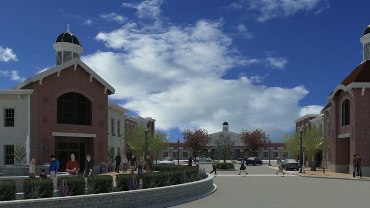 Shoppes at NorthGate Centre taking shape near Tanger Outlets - Columbus - Columbus Business First