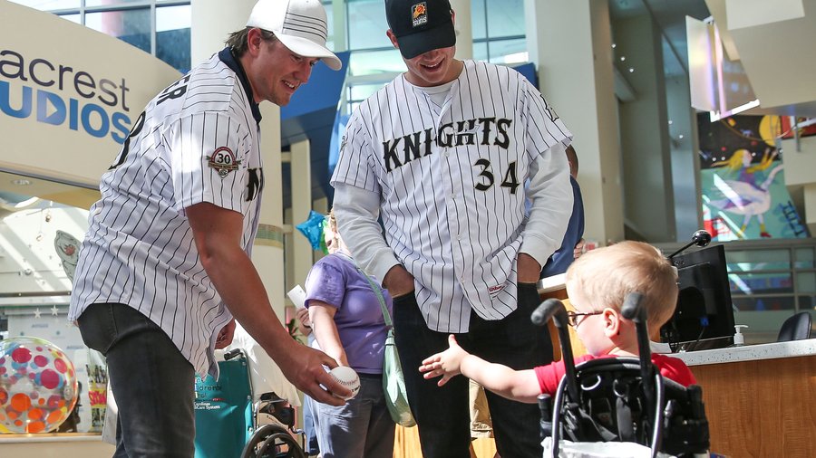 This year for our @levinechildrens - Charlotte Knights