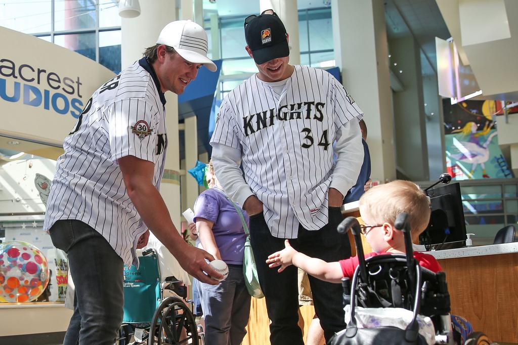 This year for our @levinechildrens - Charlotte Knights