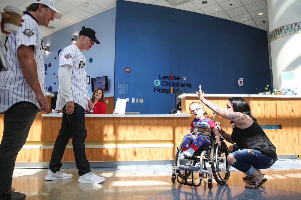 This year for our @levinechildrens - Charlotte Knights