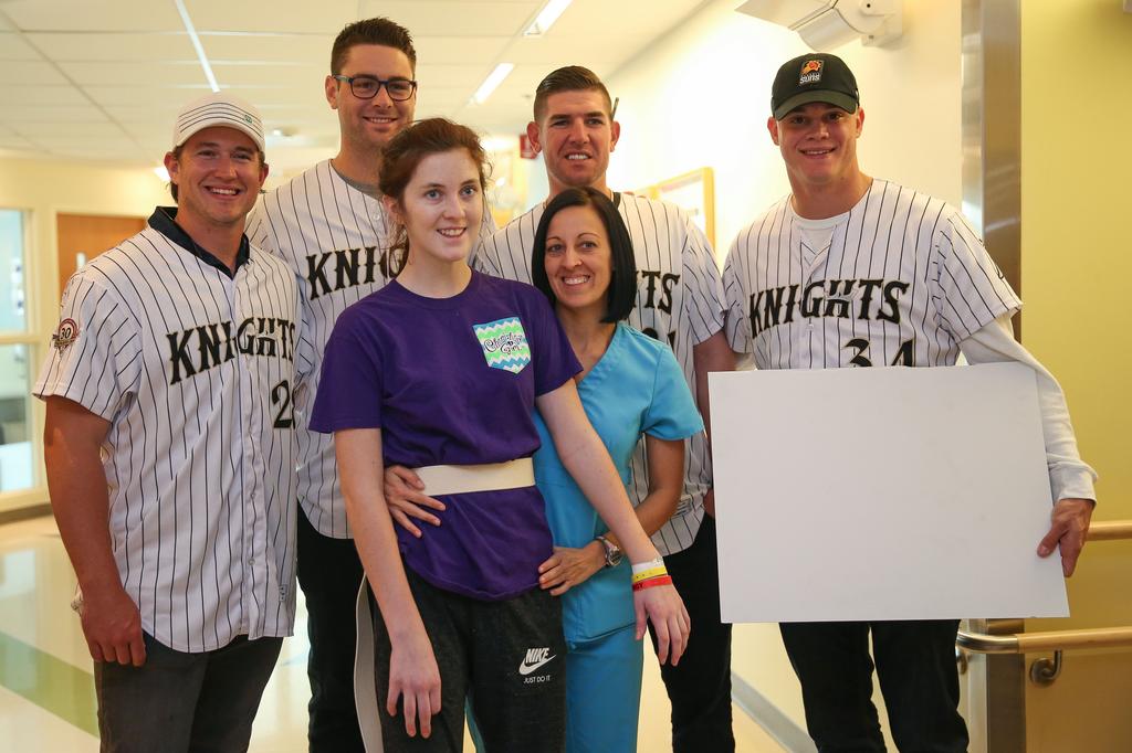 This year for our @levinechildrens - Charlotte Knights