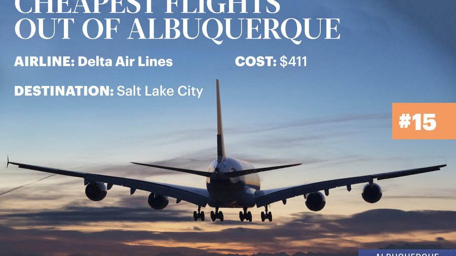 Albuquerque Sunport flight costs Albuquerque Business First