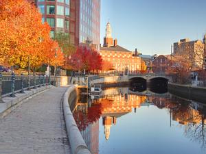 Autumn in Providence Rhode Island