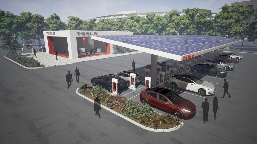 Map Tesla to add Silicon Valley charging stations in San Jose