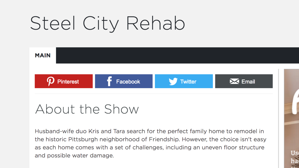 HGTV to debut 'Steel City Rehab' on April 30 Pittsburgh Business Times
