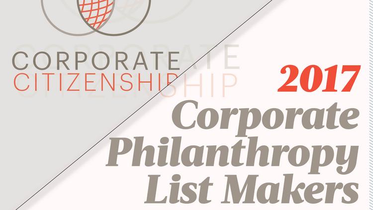 2017 Corporate Philanthropy List Makers