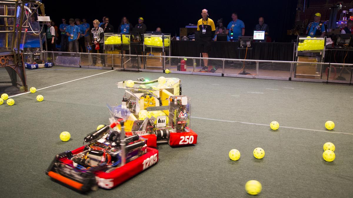 First Robotics Rambots FIRST Robotics draws more than 32,000 to downtown St. Louis - St. Louis ...