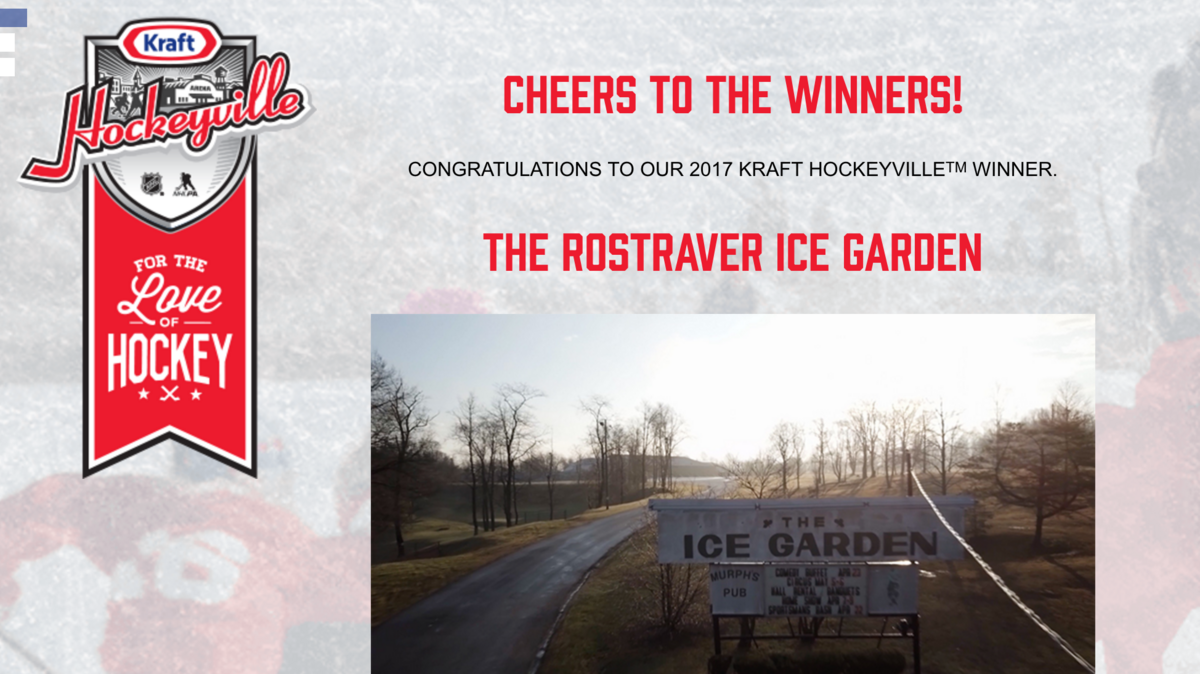 Rostraver Ice Garden Receives Title Of Hockeyville Usa