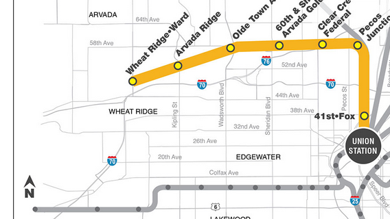 RTD gets OK to test trains on rail line to Arvada, Wheat Ridge - Denver ...