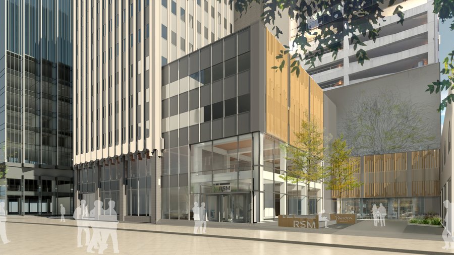 Minneapolis' RSM Plaza will add atrium, park after Barnes & Noble exit ...