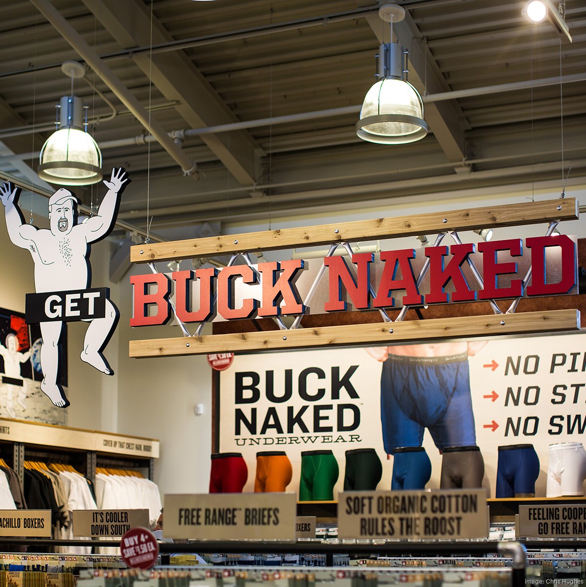 Duluth Trading Company on Instagram: SLOW DOWN! Road construction season  is right around the corner, so why not take this funky new Buck Naked®  print as your sign to ease off the
