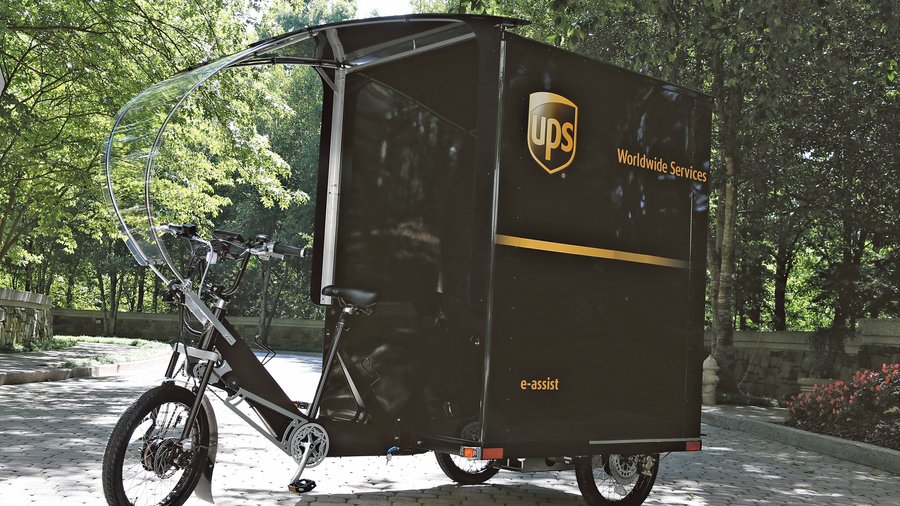 Ups cargo online bike