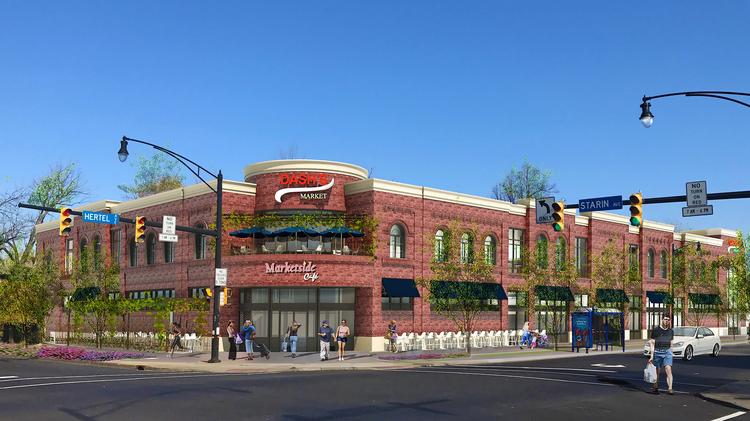 Dash S To Build Two Story Grocery Restaurant On Hertel Buffalo A Rendering Of The New Dash S On Hertel And Starin Avenues
