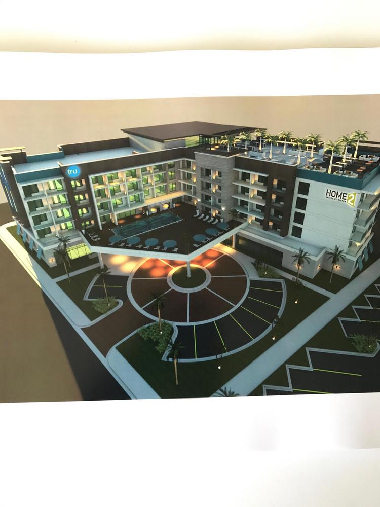 Home 2 Suites and Tru by Hilton proposed at Pompano Beach Fishing