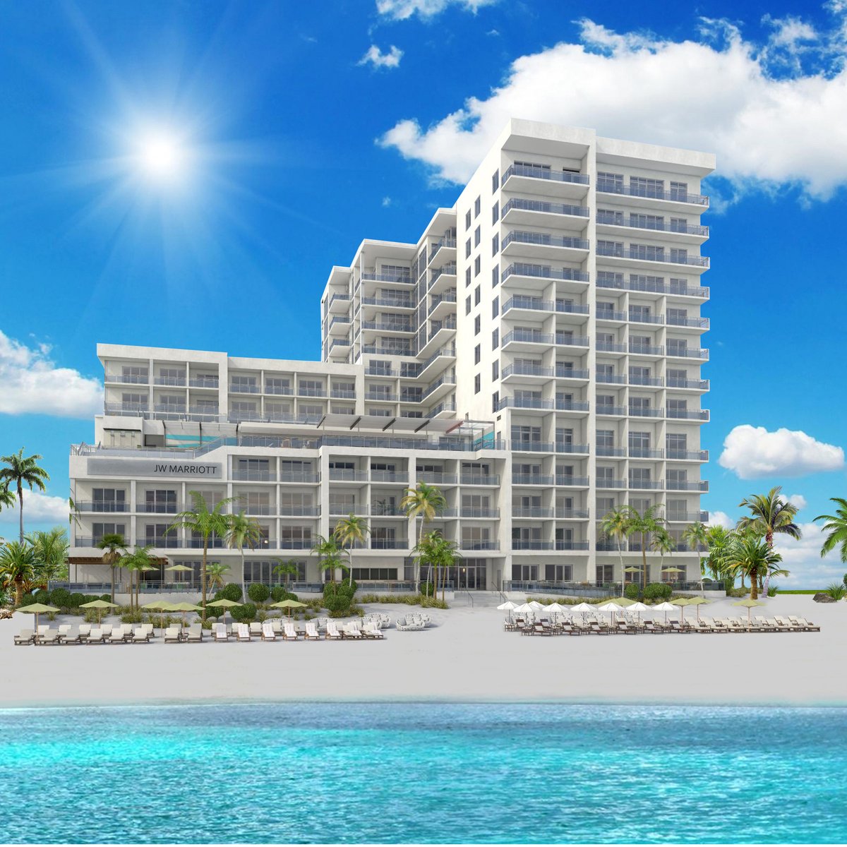 JW MARRIOTT CLEARWATER BEACH RESORT & SPA DEBUTS IN FLORIDA