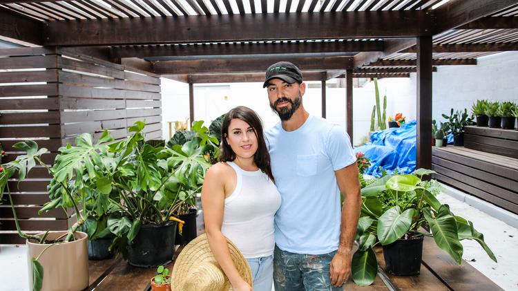 Fancy Free Nursery Is The Latest In Business To Blossom Tampa Megan And Robby Wages Owners Of The Fancy Free Nursery In Tampa Heights Click