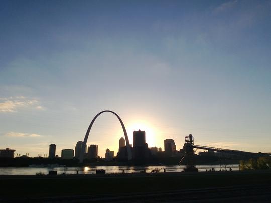 st louis skyline