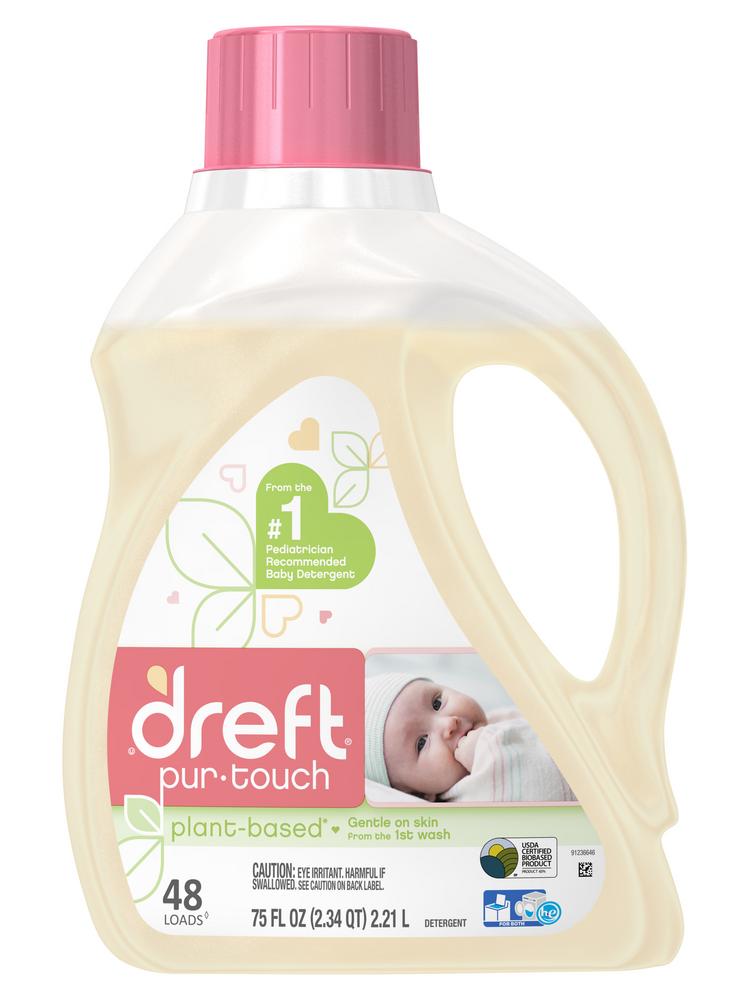 P&G launches plantbased Dreft purtouch baby detergent made with wind