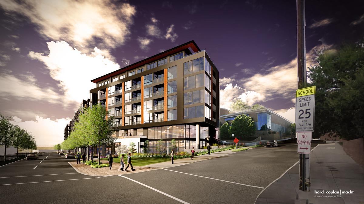 Revamped apartment project along Key Highway gets another look